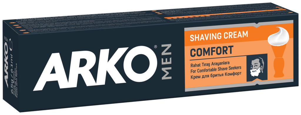 Крем для бритья ARKO Comfort, 65г (Турция, 65 г)