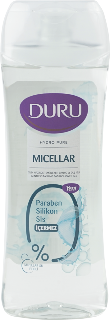Гель для душа DURU Hydro pure Micellar, 450мл (Турция, 450 мл)