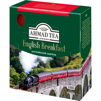 Чай черный AHMAD TEA English Breakfast, 100пак (Россия, 100 пак)