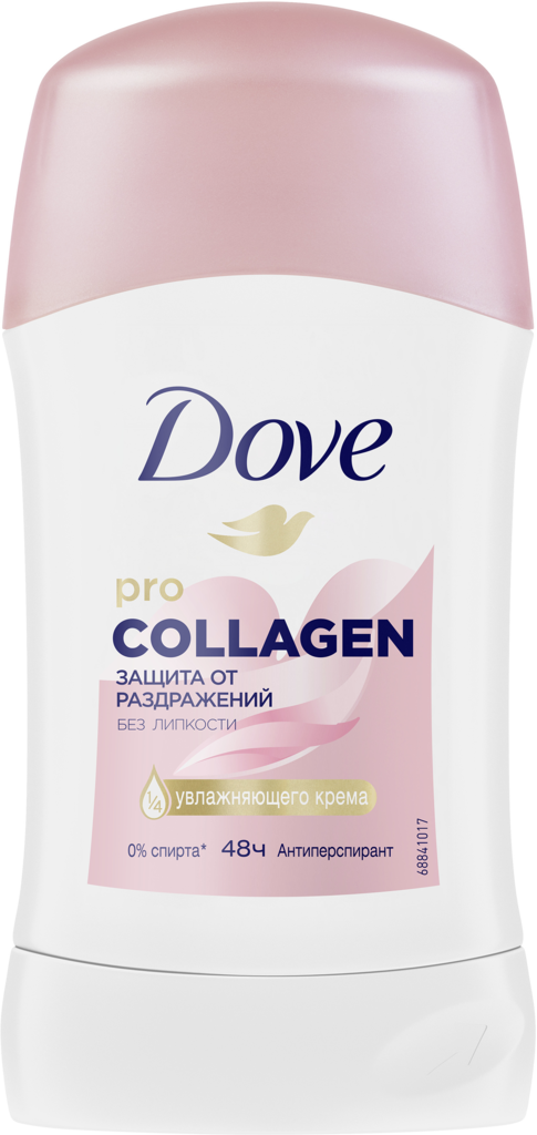 Антиперспирант-стик женский DOVE Pro-Collagen, 40мл (Россия, 40 мл)