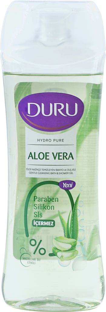 Гель для душа DURU Hydro pure Aloe vera, 450мл (Турция, 450 мл)