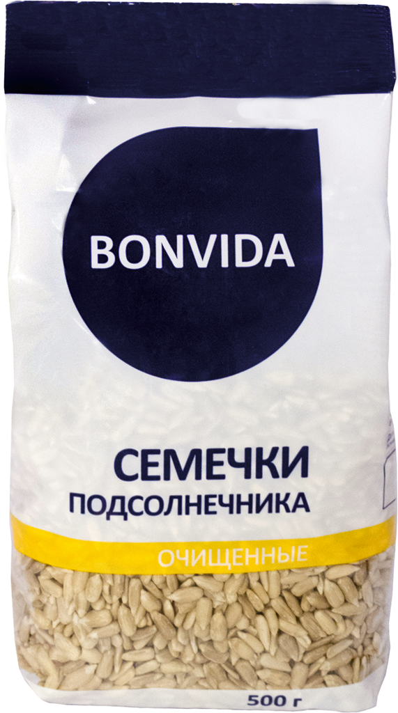 Семена подсолнечника BONVIDA очищенные, 500г (Россия, 500 г)