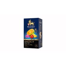Чай черный Richard Energy Tea листовой в сашетах 1,7 г х 20 шт
