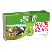 Сладкосливочное масло ЭкоНива Традиционное 82,5% 350 г