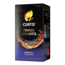 Чай черный Curtis Tender Moments черника-ежевика-мята в пакетиках 1,5 г х 25 шт