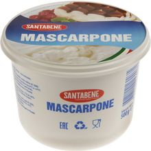 Сыр мягкий Santabene Mascarpone 80% 500 г