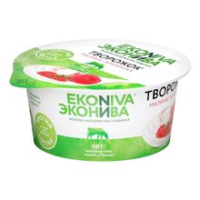 Творожок ЭкоНива малина-земляника 5% БЗМЖ 125 г