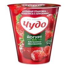 Йогурт Чудо клубника и земляника 2% 290 г