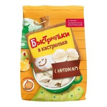 Вареники Сибирская коллекция Быстрюльки в кастрюльке с картофелем 700 г