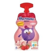 Йогурт питьевой Растишка Земляничное мороженое 2,6% 70 мл