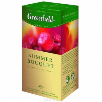 Чай Greenfield Summer Bouquet, (Самма Букет) 25 пак.