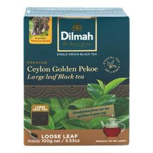Чай черный Dilmah Golden pekoe листовой 100 г
