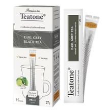 Чай черный Teatone Earl Grey в стиках 1,8 г х 15 шт
