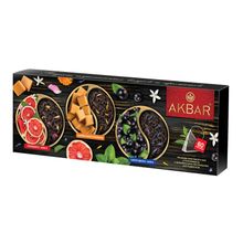 Набор чая Akbar ассорти в пирамидках 2 г х 60 шт