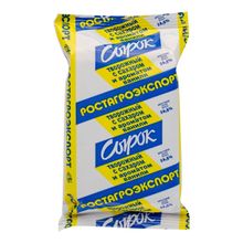 Сырок творожный Ростагроэкспорт с сахаром-ванилью 16,5% БЗМЖ 90 г