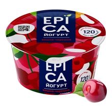 Йогурт Epica с вишней и черешней 4,8% 130 г