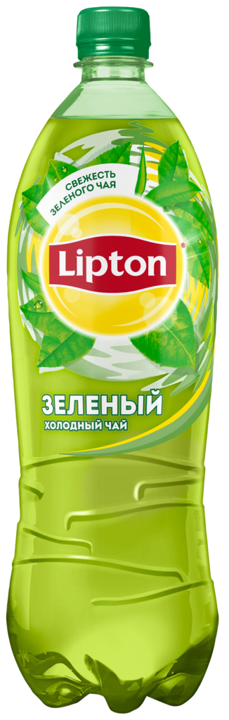 Напиток LIPTON Холодный зеленый чай негазированный, 1л (Россия, 1 L)