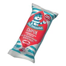 Сырок творожный Простоквашино с клубничным вареньем глазированный 23% БЗМЖ 40 г