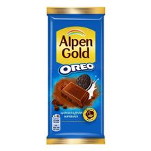 Шоколад Alpen Gold Oreo молочный с шоколадом и печеньем 85 г
