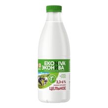 Молоко 3,3 - 6% пастеризованное 1 л ЭкоНива БЗМЖ