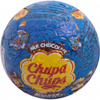 Конфета CHUPA CHUPS шоколадный шар из молочного шоколада с игрушкой, 20г (Россия, 20 г)