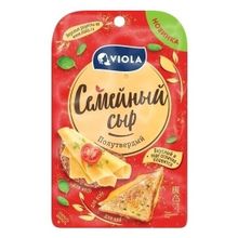 Сыр полутвёрдый Viola Семейный 45% БЗМЖ 100 г