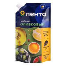 Майонез Лента Оливковый 67% 380 мл