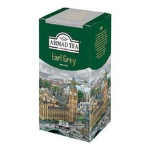 Чай черный Ahmad Tea Earl Grey с ароматом бергамота в пакетиках 2 г х 25 шт