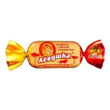 Конфеты желейные Славянка Левушка с молочной карамелью в шоколадной глазури