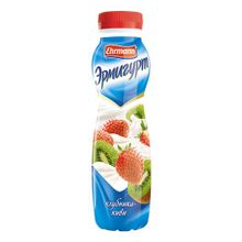 Йогурт питьевой Эрмигурт клубника-киви 1,2% БЗМЖ 290 г