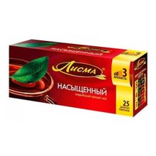 Чай черный Лисма Насыщенный в пакетиках 1,8 г х 25 шт