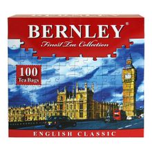 Чай черный Bernley English Classic в пакетиках 2 г х 100 шт