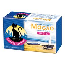 Сливочное масло Labas Rytas Традиционное 82,5% БЗМЖ 180 г
