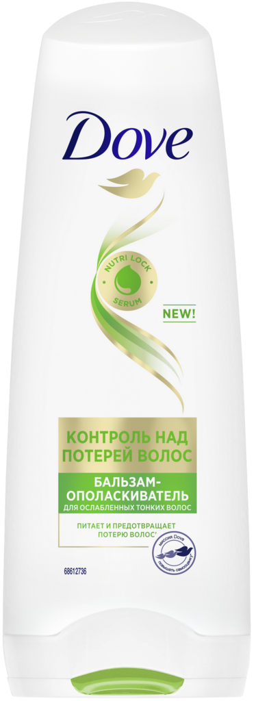 Бальзам-ополаскиватель для волос DOVE Repair therapy Контроль над потерей волос, 200мл (Россия, 200 мл)