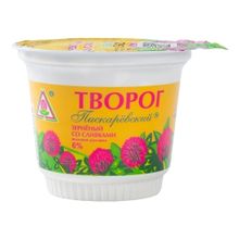 Творог зерненый Пискаревский МЗ со сливками 6% БЗМЖ 200 г