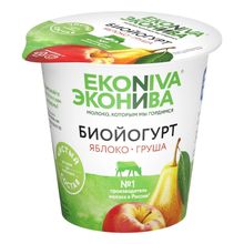 Биойогурт ЭкоНива яблоко-груша 2,8% 125 г