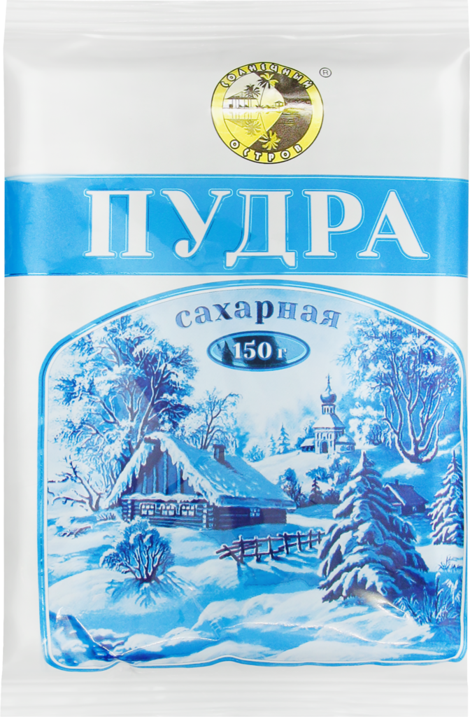 Сахарная пудра СОЛНЕЧНЫЙ ОСТРОВ, 150г (Россия, 150 г)