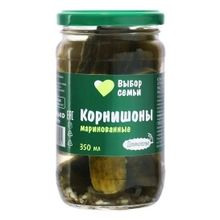 Корнишоны Выбор Семьи маринованные 340 г