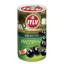 Маслины ITLV Selecto средние без косточки 370 мл