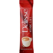 Кофейный напиток Delisse 3 в 1 растворимый 15 г
