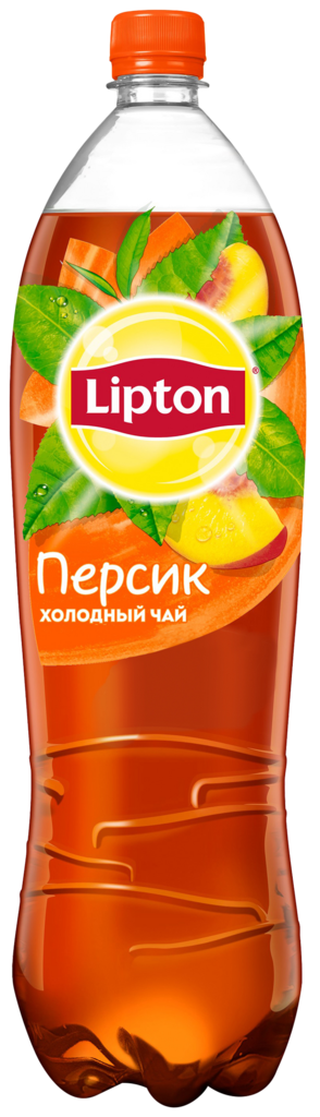 Напиток LIPTON Холодный чай со вкусом персика негазированный, 1.5л (Россия, 1.5 L)