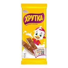 Шоколад Хрутка молочный с молочной начинкой 90 г