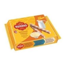 Трубочки Яшкино вафельные со вкусом сгущенного молока 190 г