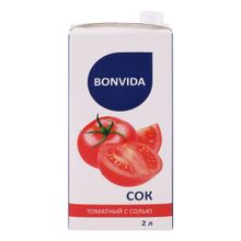 Сок Bonvida томатный с солью 2 л