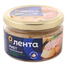 Риет Лента подкопченный из горбуши-кеты-скумбрии 180 г