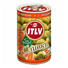 Оливки ITLV с лососем 314 мл