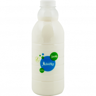 Молоко пастеризованное ЛОСЕВО 2,5%, без змж, 1000мл (Россия, 1000 мл)