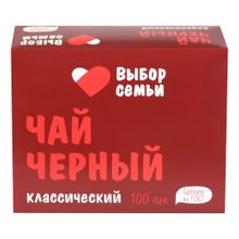 Чай черный Выбор Семьи в пакетиках 1,8 г х 100 шт