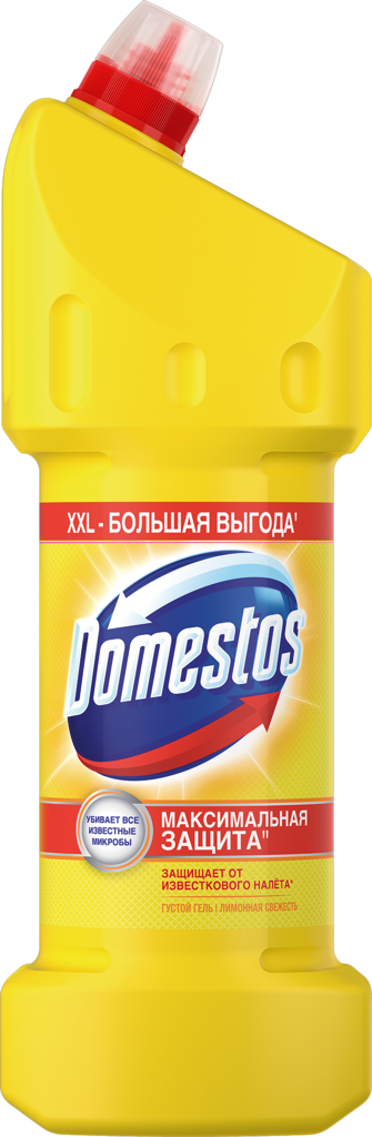 Средство для чистки DOMESTOS Лимонная свежесть, 1.5л (Россия, 1500 мл)