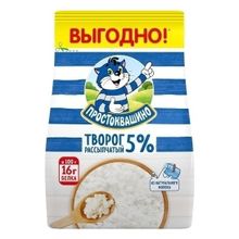 Творог Простоквашино рассыпчатый 5% БЗМЖ 480 г